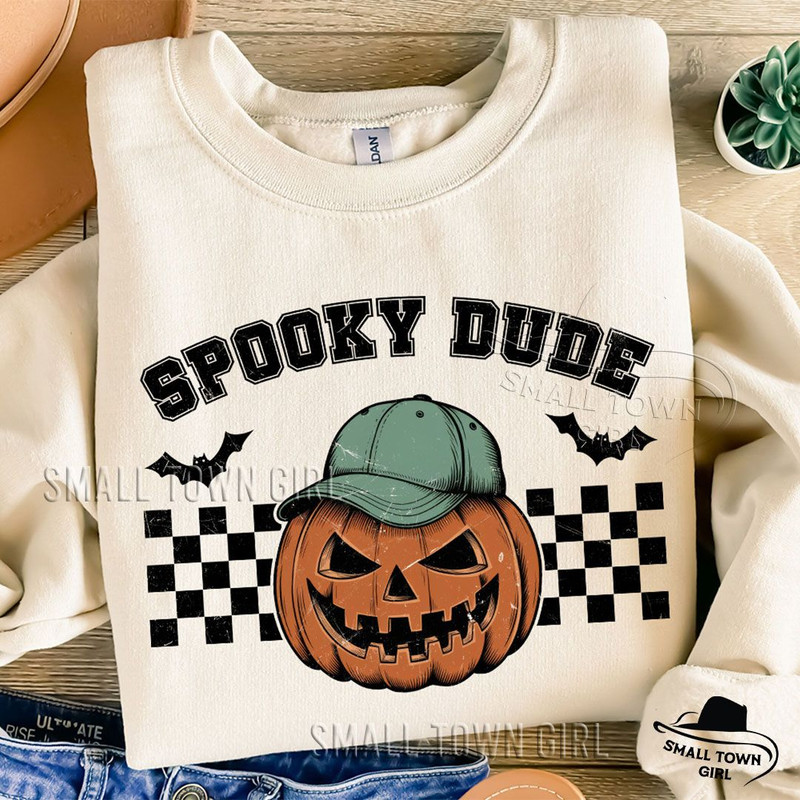 Spooky Dude Pumpkin Face Halloween Boy Kid Png Kids Halloween Png Retro Halloween Png Fall Png Kids 2
