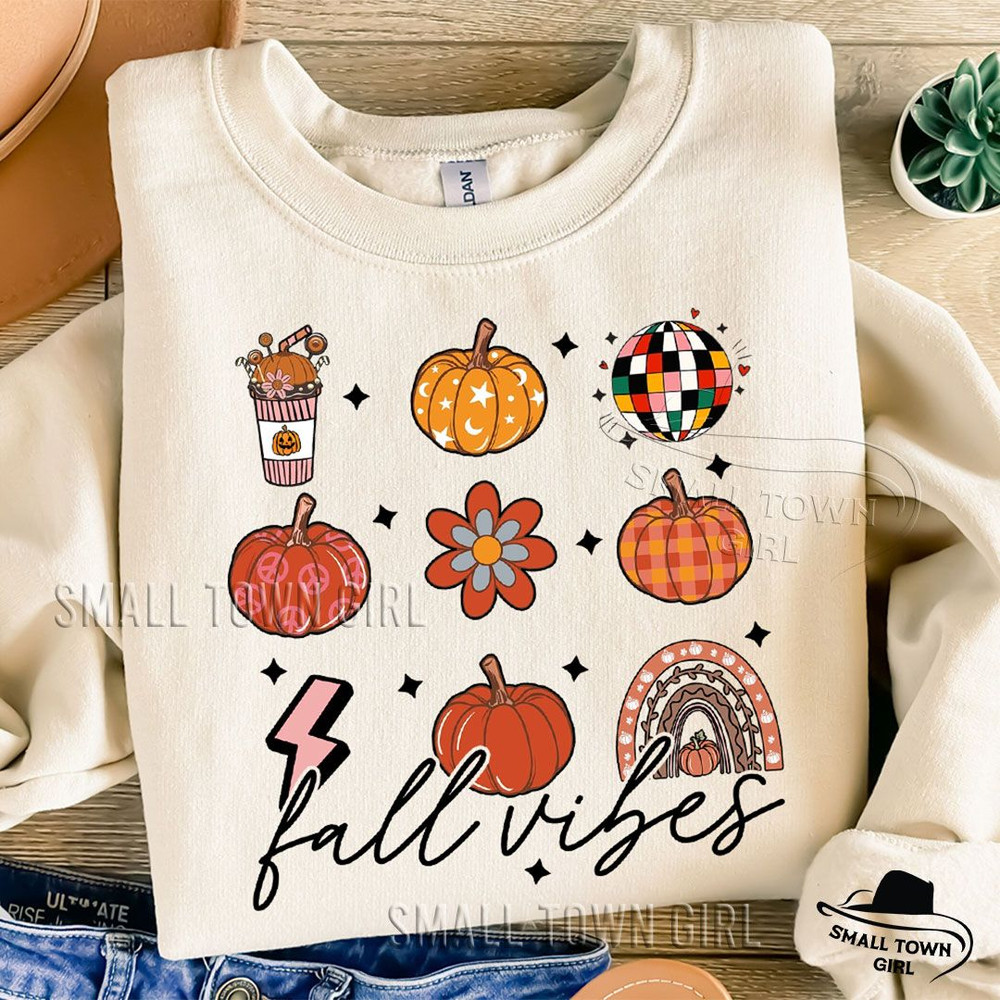 Fall Vibes Sublimation Png Retro Fall Sublimation Mushroom Png Distressed Fall Png Pumpkin Png Autu 0