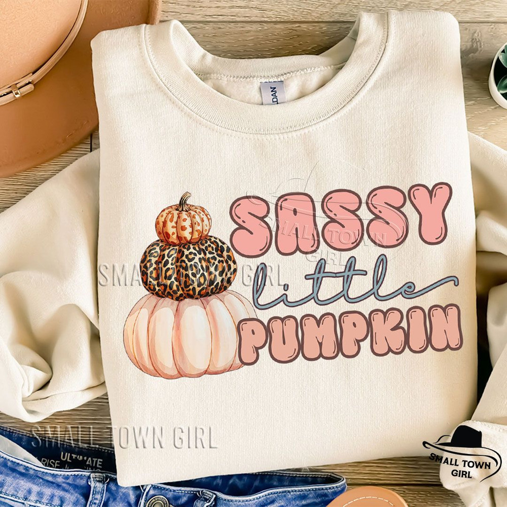 Sassy Little Pumpkin Kid Fall Png Sassy Little Pumpkin Png Fall Png Kids Thanksgiving Png Pumpkin D 0
