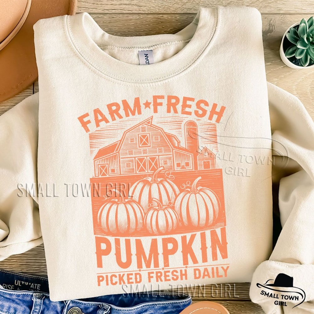 Farm Fresh Pumpkins Picked Fresh Daily Png Pumpkin Png Bestseller Fall Png Fall Png Fall Svg Fall S 0