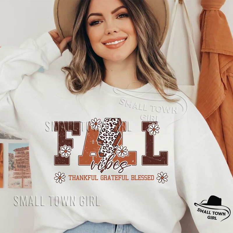 Fall Vibes Retro Daisy Flower Bolt Png Fall Vibes Png Fall Png Trendy Fall Design Pumpkin Spice Png 2