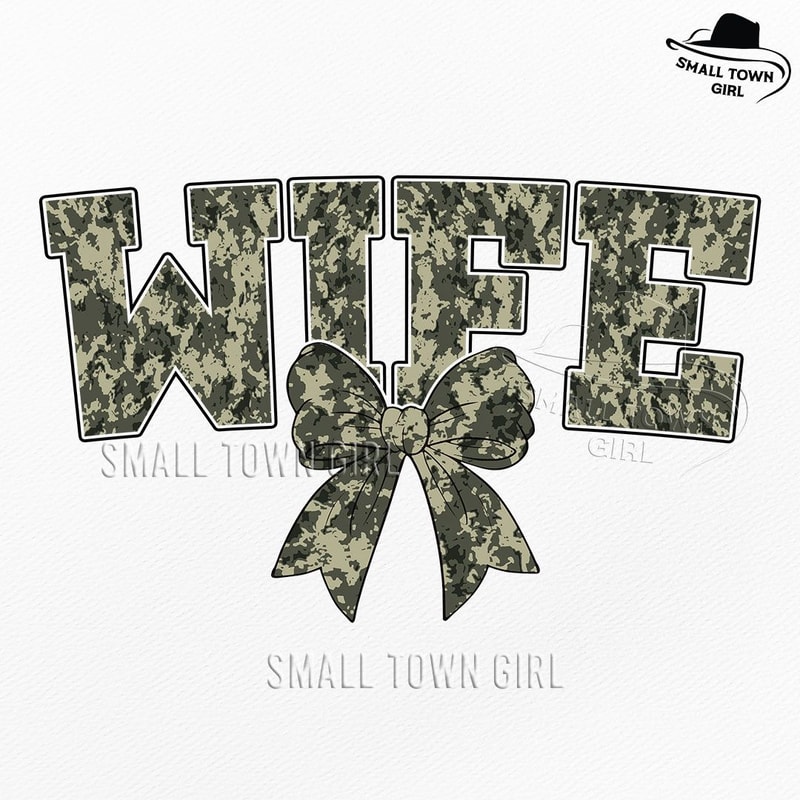 Hunting Wife Camo Bow Png Hunting Season Wife Shirt Design Camo Bow Design Sublimation Deer Duck Hu 0