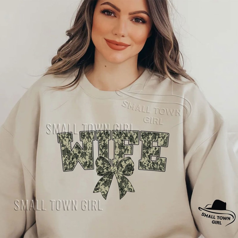 Hunting Wife Camo Bow Png Hunting Season Wife Shirt Design Camo Bow Design Sublimation Deer Duck Hu 1