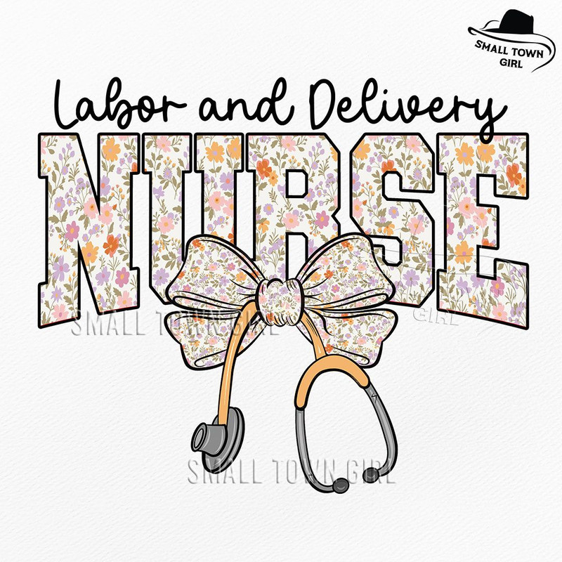 Floral Coquette Nurse Stethoscope Bow Png Cupids Favorite Nurse Png Nurse Valentine Png Nurse Appre 0