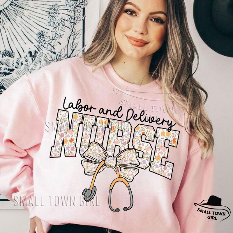 Floral Coquette Nurse Stethoscope Bow Png Cupids Favorite Nurse Png Nurse Valentine Png Nurse Appre 3