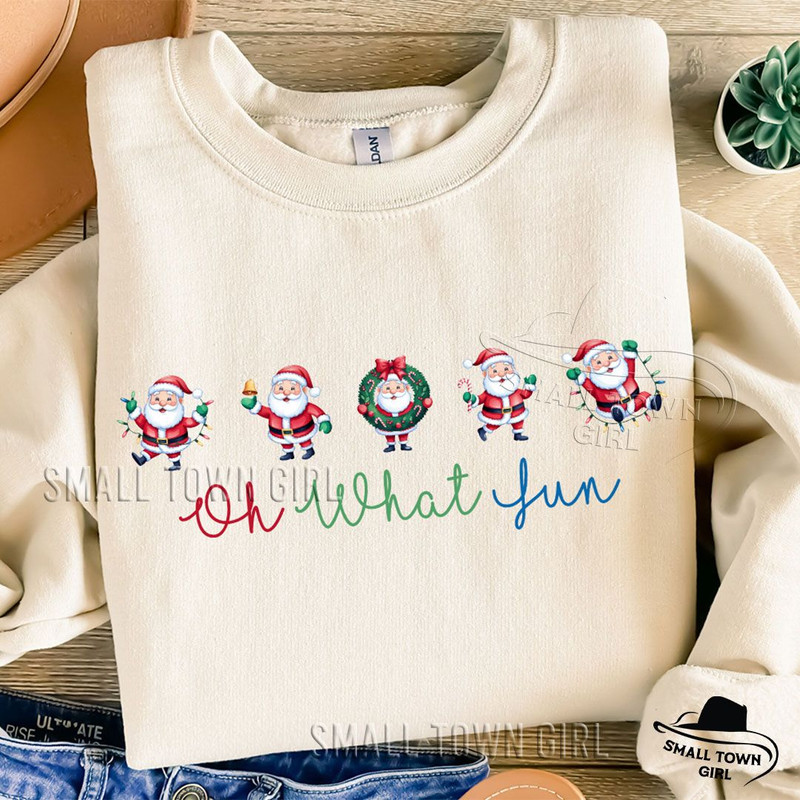 Christmas Santa Oh What Fun Png Christmas Santa Png Funny Xmas Png Christmas Vibes Santa Claus Png  1