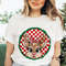 Reindeer Girl Kid Checkered Christmas Png Sublimation Christmas Designs Kids Reindeer With Bow Png  4