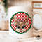 Reindeer Girl Kid Checkered Christmas Png Sublimation Christmas Designs Kids Reindeer With Bow Png  7