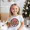 Reindeer Girl Kid Checkered Christmas Png Sublimation Christmas Designs Kids Reindeer With Bow Png  3