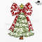 Grandmillennial Glitter Christmas Tree Png Christmas Tree Chinoiserie Png Coquette Christmas Png Gl 0