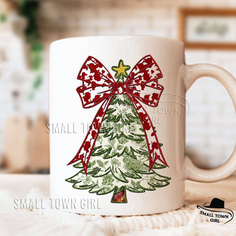Grandmillennial Glitter Christmas Tree Png Christmas Tree Chinoiserie Png Coquette Christmas Png Gl 5