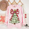 Grandmillennial Glitter Christmas Tree Png Christmas Tree Chinoiserie Png Coquette Christmas Png Gl 3