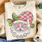 Pink Christmas Retro Glitter Santa Bow Png Glitter Santa Png Santa Bow Png Coquette Christmas Png G 1