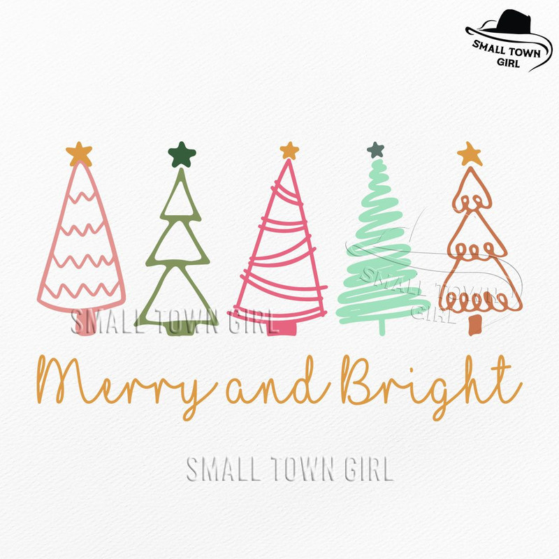 Retro Merry And Bright Christmas Tree Png Merry And Bright Png Retro Christmas Tree Png Pink Christ 0