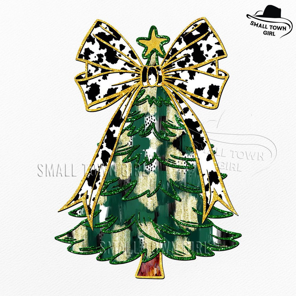 Colorful Coquette Glitter Christmas Tree Png Girly Christmas Tree Design Christmas Coquette Bow Dal 0