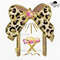 Leopard Bow Nativity Coquette Christmas Png Bow Manger Png Christmas Bow Colorful Christmas Png Chr 0