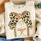 Leopard Bow Nativity Coquette Christmas Png Bow Manger Png Christmas Bow Colorful Christmas Png Chr 1
