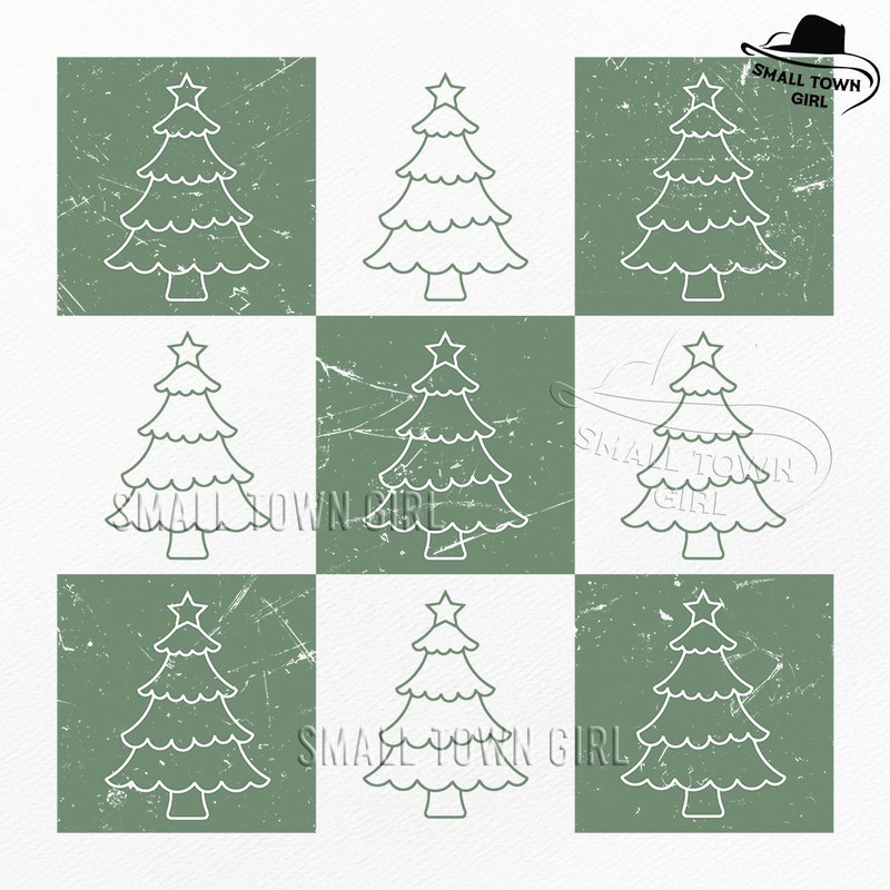 Retro Holiday Christmas Tree Sublimation Png Retro Christmas Tree Png Trendy Checkered Christmas Pn 0