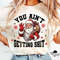 Christmas Santa You Aint Getting Shit Png Funny Christmas Santa Png Masculine Christmas Png Sassy X 1
