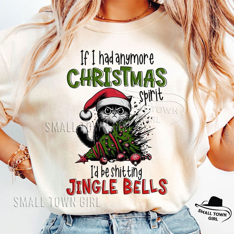 Christmas Tree Sarcastic Cat Jingle Bell Png Christmas Cat Png Funny Christmas Cat Design Christmas 1