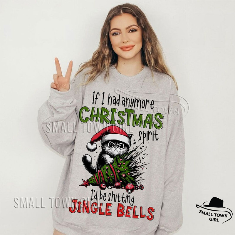 Christmas Tree Sarcastic Cat Jingle Bell Png Christmas Cat Png Funny Christmas Cat Design Christmas 3