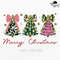 Pink Coquette Glitter Christmas Tree Png Girly Christmas Tree Design Nana Colorful Christmas Coquet 0