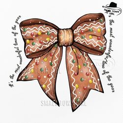 gingerbread bow christmas coquette png, gingerbread coquette png, gingerbread bow png, merry christmas png