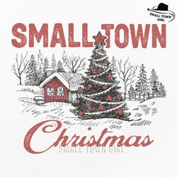retro small town christmas sublimation png, retro christmas png, small town christmas png, christmas decoration png