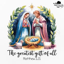 jesus christmas manger nativity scene png, the greatest gift of all png, christmas christmas png, jesus christmas png
