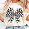 Checkered Coquette Christmas Lights Bow Png Checkered Christmas Png Christmas Lights Bow Png Christ 1