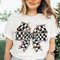 Checkered Coquette Christmas Lights Bow Png Checkered Christmas Png Christmas Lights Bow Png Christ 3