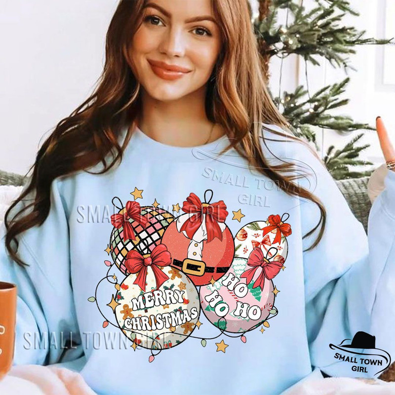 Retro Christmas Ornaments Coquette Bow Png Retro Christmas Ornaments Png Christmas Coquette Bow Png 4