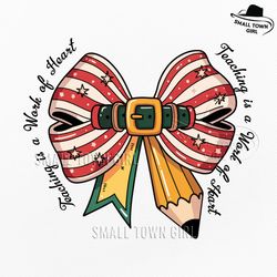 teacher pencil coquette christmas bow png, christmas teacher png, teacher coquette christmas png