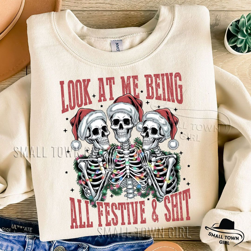 Look At Me Being All Festive Christmas Png Funny Christmas Png Christmas Skeleton Png Sarcastic Hol 5