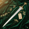Handcrafted Fantasy King Sword Replica Medieval Inspired Collectible Stainless Steel Display Swor