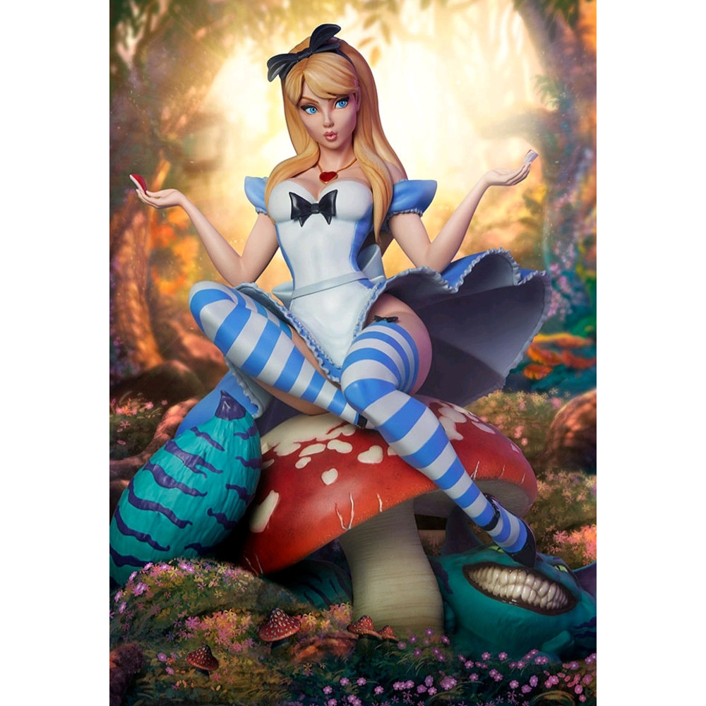 Alice In Wonderland STL 3D Printable Fantasy Figure Collectible Model 0