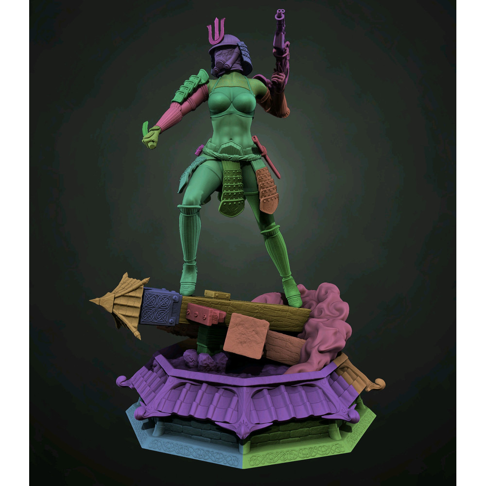 Alliance Rai HighQuality 3D STL File For 3D Printing Digital Download 5