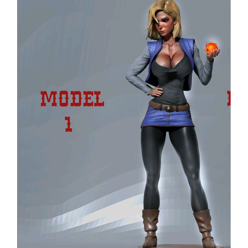 Lady Irina 3D STL File Digital Download 3D Printable Model 0