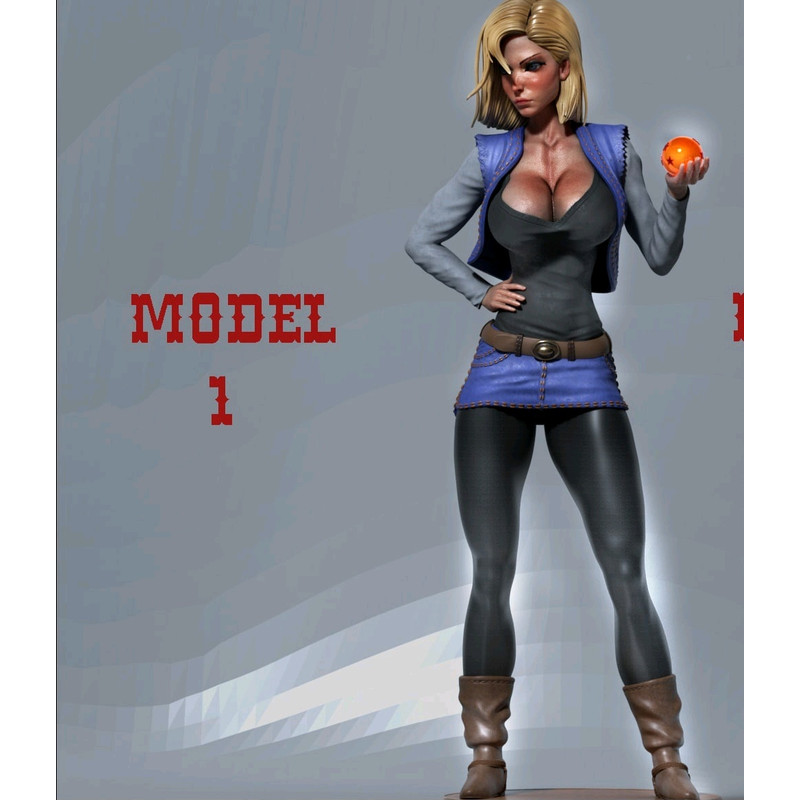 Lady Irina 3D STL File Digital Download 3D Printable Model 0