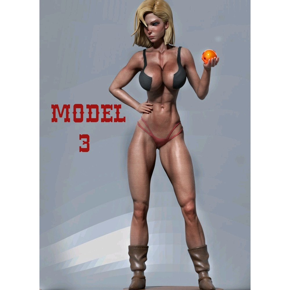 Lady Irina 3D STL File Digital Download 3D Printable Model 2