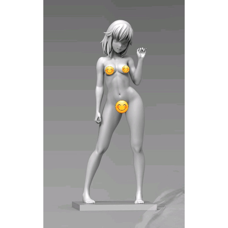 Lady Anita Anime HighQuality 3D STL File For 3D Printing Digital Download 1