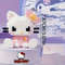 DIY Hello Kitty Mini Block Set Cute 3D Puzzle Figure Kawaii Cartoon Collectible Building Toy Gift 1