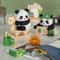 DIY 3in1 Panda 3D Building Block Set Cute Cartoon Animal Puzzle Creative Handmade Toy Gift For Ki 0