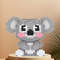DIY Koala 3D Building Block Pen Holder Cute Animal Puzzle Organizer Creative Desk Decor Gift For 5