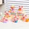 DIY Pink Pig Family 3D Building Block Set 6 Mini Pigs Cute Animal Puzzle Tabletop Decor Gift For 1