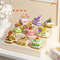 DIY Cake Building Block Set  9 Mini Cakes With Fruits  Flowers  Cute Pastel Puzzle Toy For Kids  Ho 12