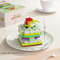 DIY Cake Building Block Set  9 Mini Cakes With Fruits  Flowers  Cute Pastel Puzzle Toy For Kids  Ho 2