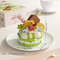 DIY Cake Building Block Set  9 Mini Cakes With Fruits  Flowers  Cute Pastel Puzzle Toy For Kids  Ho 5