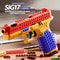 STEM Building Block Gun Automatic Ejection Soft Bullet Toy DIY Construction Set For Kids Teens 1