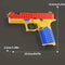 STEM Building Block Gun Automatic Ejection Soft Bullet Toy DIY Construction Set For Kids Teens 2